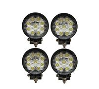 TEMPO DI SALDI Faretto 27W Rotondo A Led Da Lavoro 9 Led Da 3W Di Profondità Auto Barca 4 Pezzi
