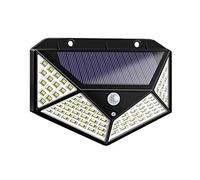 tempo di saldi Faretto Esterno Crepuscolare Ad Energia Solare 100 Led Con Sensore Di Movimento