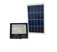 TEMPO DI SALDI Faro 400W A Led Smd Con Pannello Solare E Sensore Crepuscolare Con Telecomando