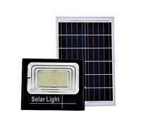 FARO LED CON PANNELLO SOLARE CREPUSCOLARE 25W 60W 100W TELECOMANDO DIMMERABILE