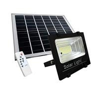 TEMPO DI SALDI Faro A Led Da 100W SMD Luce Bianca Con Pannello Solare, Sensore E Telecomando