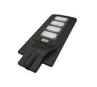 TEMPO DI SALDI Faro Stradale Lampione A Led 120W + Pannello Solare Crepuscolare E Telecomando