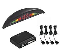TEMPO DI SALDI Kit 4 Sensori di Parcheggio per Auto Display Suono LED Acustico Verniciabili -