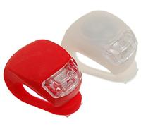TEMPO DI SALDI Kit Di 2 Luci Led Per Bicicletta Di Sicurezza Bici Anteriore E Posteriore Bike
