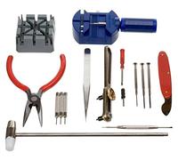 TEMPO DI SALDI Kit Riparazione Orologi Professionale Apri Casse Maglie Batteria Cinturino 16 Pz