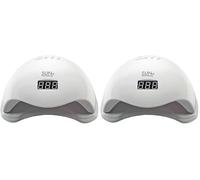 tempo di saldi Lampada UV LED da 48W per Ricostruzione Unghie con Display e Timer integrato (Confezione da 2)