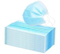 TEMPO DI SALDI Mascherina Monouso Facciale Con 3 Veli Protettivi Confezione Da 50 Pezzi