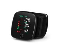 TEMPO DI SALDI Misuratore Pressione da Polso 10 x 8,5 x 8 cm, circa 180 g, ABS Nero - Sfigmomanometro Digitale USB-C per Casa, Ufficio e Viaggio