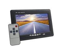 Monitor 7’’ Pollici LCD Telecomando 2 Ingressi AV Per Videosorveglianza Retromar