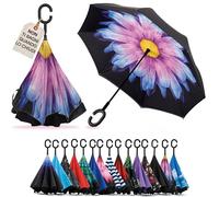 tempo di saldi Ombrello Inverso Reversibile con Apertura Scatto Soluzione Ideale per la Pioggia