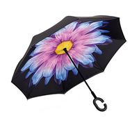 TEMPO DI SALDI Ombrello Inverso Reversibile Unica Tinta Auto Apertura Al Contrario Per Pioggia