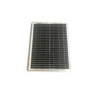 TEMPO DI SALDI Pannello Solare Fotovoltaico Monocristallino Da 20W 21V Con Pinze A Coccodrillo