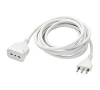 TEMPO DI SALDI Prolunga Cavo Elettrico Lineare Bipasso Da 5 Metri Con Presa 16A-10A