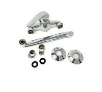 TEMPO DI SALDI Rubinetto a Muro per Lavello Cucina Miscelatore Vasca Canna Alta Ottone Cromato