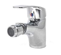 TEMPO DI SALDI Rubinetto Monoleva Con Flessibili In Ottone Con Testa Mobile Per Bidet Lavabo