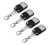 Tempo di saldi Set di 4 telecomandi universali per porta automatica, frequenza 433,92 MHz, codice fisso (il colore del prodotto potrebbe essere leggermente diverso)