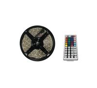 TEMPO DI SALDI Striscia A Led Multicolore Con Telecomando Bobina Strip Adesiva Da 5 Metri 300 Led