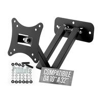 TEMPO DI SALDI Staffa Braccio Tv Supporto A Muro Per Monitor Lcd Led Plasma Da 10 A 32 Pollici