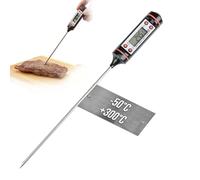 TEMPO DI SALDI Termometro Digitale Da Cucina Misuratore Con Asta E Lcd Cibi Bevande -50 +300°C, 30 x 250 x 290 mm