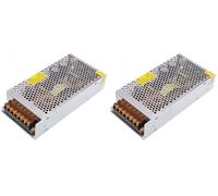 TEMPO DI SALDI Trasformatore 10 Ampere 24 Volt Per Striscia Led Stabilizzato 220V 120W (Confezione da 2)