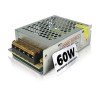 TEMPO DI SALDI Alimentatore 5A da 60W Stabilizzato per Strisce Led con Protezione Sovraccarico