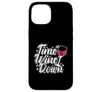 Tempo di vino giù Custodia per iPhone 15