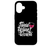 Tempo di vino giù Custodia per iPhone 16