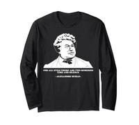 Tempo E Silenzio Citazione Famosa Alexandre Dumas Maglia a Manica