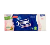 Tempo Fazzoletti Tascabili Pelli Sensibili, 10 Pacchetti da 9 Fazzoletti