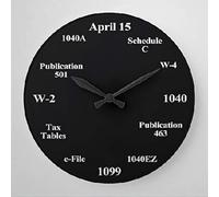 Tempo Fiscale Rotondo Orologio Muro Senza Ticchettio Orologio Da Parete Silenzioso Quarzo Orologi Da Appendere Per Ufficio Casa Scuola 25Cm