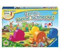 Tempo, kleine Schnecke!: Welche Schnecke macht das Rennen? Für 2-6 Spieler. Spieldauer ca. 15 Minuten