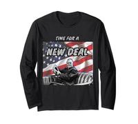 Tempo per Un New Deal FDR Maglia a Manica