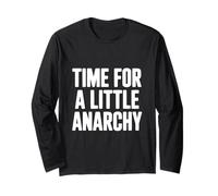 Tempo per Un po 'di Umorismo anarchico Maglia a Manica