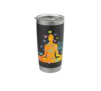 Tempo per Yoga Bicchiere termico in acciaio inox doppia parete