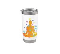 Tempo per Yoga Bicchiere termico in acciaio inox doppia parete