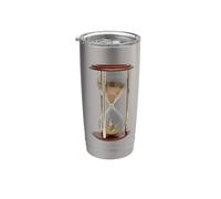 Tempo Sand Clessidra Hour Glass Bicchiere termico in acciaio inox doppia parete