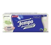 TEMPO FAZZOLETTI NATURAL&SOFT 10 PEZZI DA 9 FAZZOLETTI