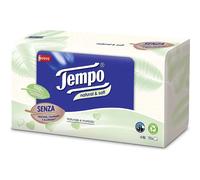 Tempo TEMPO Natural & Soft - Box da 70 fazzoletti di carta naturali e morbidi