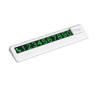 temporanea per auto, mini temporanea per telefono | mini targa numerata auto, targa telefonica colla magnetica senza tracce bagliore, SUV auto