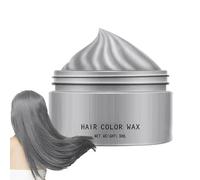 temporanea per colore dei capelli - per capelli colore istantaneo, per colore dei capelli grigio argento | crema di fango per colorare i capelli naturali temporanei lavabili,