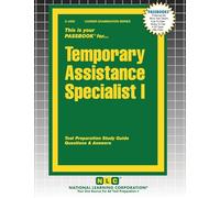 Temporary Assistance Specialist I: 4492