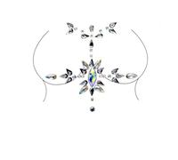 Temporary Tattoos Fake Tattoo Stickers Chest Jewels Crystal Diamond Acrylic Strass DIY Face Stickers XT-02