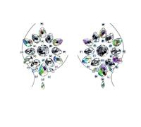 Temporary Tattoos Fake Tattoo Stickers Chest Jewels Crystal Diamond Acrylic Strass DIY Face Stickers XT-04