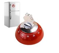 Temporizador De Cocina | Alarma Sonora Con Cuenta Regresiva Manual | Temporizador Mecánico Alimentos | Ideal Aulas, Escuelas, Salas Estudio, Dormitorios, Apartamentos, Estudiantes, Chefs, Adultos