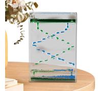 Temporizzatore a movimento liquido acrilico - Giocattolo da scrivania a forma di a olio, calmante antistress sensoriale | Display decorativo con movimento del flusso d'acqua per bambini, adu