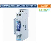 TEMPORIZZATORE ANALOGICO INTERRUTTORE ORARIO 1M MONTAGGIO SU BARRA DIN 16A