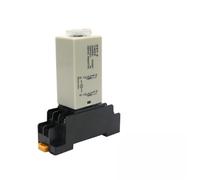 Temporizzatore di ritardo H3Y-2 AC110V 220V 380V con presa di base Ritardo di accensione Manopola 0-60Min Relè di temporizzazione timer (Size : AC 380V, Color : 0-10 Minute)