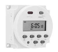 Temporizzatore digitale elettronico LCD, Timer digitale settimanale programmabile, CN101A DC 12V Mini LCD Digitale Microcomputer Controllo Interruttore timer di alimentazione