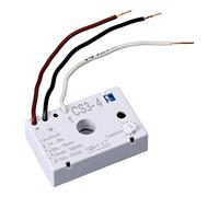 Temporizzatore relè di ritardo CS3-4 CSB4 230 V 50 Hz da incasso per ventilatore da bagno o come automatico per scale da 1 s a 20 ore bianco di LUTH Premium Profi Parts