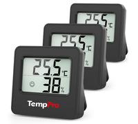 TempPro TP157-3 Termometro digitale per interni, termometro per la casa, misuratore di umidità con sensore di temperatura e umidità e icona a forma di viso, Precedentemente ThermoPro